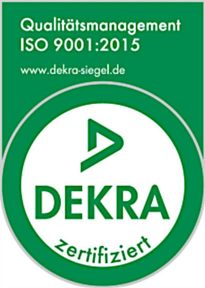 DEKRA-Siegel - Qualitätsmanagement